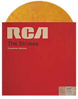 The Strokes - Comedown Machine LP Vinyl Record (Yellow & Red Marble Coloured Vinyl)