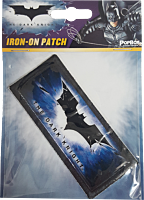Batman: The Dark Knight - Rectangular Dark Knight Logo Iron on Patch 