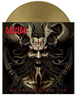 Deicide - Banished by Sin LP Vinyl Record (Opaque Gold Coloured Vinyl)