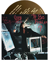 Crispin Hellion Glover - The Big Problem = The Solution. The Solution = Let It Be LP Vinyl Record (Record Store Day Exclusive) (2023 Record Store Day Exclusive Light Blue With Crimson ÒClowny Clown ClownÓ Splatter Vinyl)