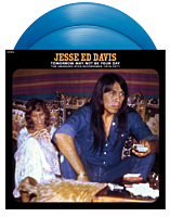 Jesse Ed Davis - Tomorrow May Not Be Your Day: The Unissued Atco Recordings 1970-1971 2xLP Vinyl Record (2024 Record Store Day Black Friday Exclusive Cobalt "Blue Jean" Coloured Vinyl)