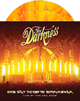 The Darkness - One Way Ticket to Birmingham: Live at The NEC 2xLP Vinyl Record (2026 Record Store Day Exclusive Red & Yellow Marble Coloured Vinyl)