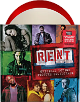 Rent - Original Motion Picture Soundtrack by Various Artists 2xLP Vinyl Record (2025 Record Store Day Black Friday Exclusive Translucent Red & Milky Clear Coloured Vinyl)