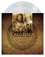 The Lord Of The Rings: The Return Of The King - Original Motion Picture Soundtrack 2xLP Vinyl Record (Popcultcha Exclusive Palantír Clear Vinyl)