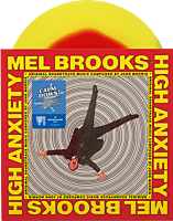 High Anxiety - Original Motion Picture Soundtrack / Mel Brooks' Greatest Hits by John Morris LP Vinyl Record (2025 Record Store Day Exclusive Yellow-In-Red Coloured Vinyl)