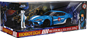 Robotech - Max Sterling & 2020 Toyota Supra Anime Hollywood Rides 1/24th Scale Die-Cast Vehicle Replica