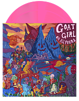 Goat Girl - On All Fours 2xLP Vinyl Record (Transparent Pink Coloured Vinyl)