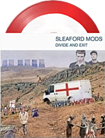 Sleaford Mods - Divide And Exit 2xLP Vinyl Record + 7" Flexi-Disc (Red Coloured Vinyl)