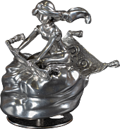 Disney - Princess Jasmine 4” Pewter Music Carousel