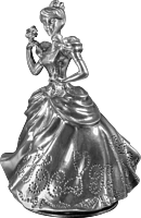 Disney - Cinderella 4” Pewter Music Carousel