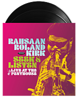 Rahsaan Roland Kirk - Seek & Listen: Live at The Penthouse 2xLP Vinyl Record (2025 Record Store Day Black Friday Exclusive)