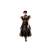 Wednesday (2022) - Wednesday Rave'N Dance Dress Deluxe Women's Adult Costume