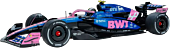 Solido Cars - Jack Doohan #7 BWT Alpine A525 Formula 1 Racing Car (China Grand Prix 2025) 1/18th Scale Die-Cast Vehicle Replica