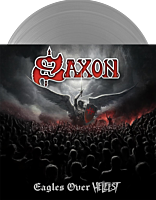 Saxon - Eagles Over Hellfest 2xLP Vinyl Record (Silver Coloured Vinyl)
