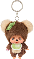 Monchhichi - Big Head Super Small TanuTanu (Tanuki) Keychain
