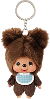 Monchhichi - Big Head Super Small Kuma (Bear Cub) Keychain