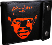Frankenstein (1931) - Warning! The Monster is Loose! 5" Faux Leather Wallet