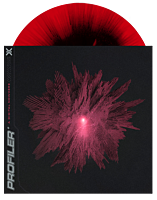 Profiler - A Digital Nowhere LP Vinyl Record (Red with Black Splatter Coloured Vinyl)
