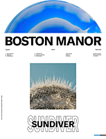 Boston Manor - Sundiver LP Vinyl Record (Blue with White Ink Spot Coloured Vinyl)