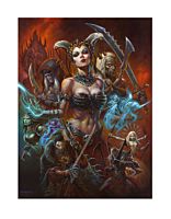 Court of the Dead - The Impermanence of Flesh Premium Art Print by Alex Horley (RS)