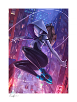 Spider-Gwen - Spider-Gwen Fine Art Print by Jeehyung Lee