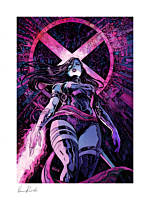 X-Men - Psylocke Fine Art Print by Vincenzo Riccardi
