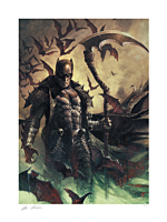 Batman - Batman Dark Nights: Death Metal Fine Art Print by Marco Mastrazzo