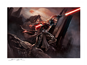 Star Wars - Darth Maul: Savage Rage Fine Art Print by Brian Rood