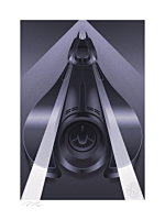 Batman - Batmobile: Batman 1989 Fine Art Print by Fabled Creative
