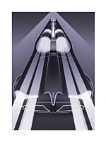 Batman - Batmobile: Classic TV Series Fine Art Print by Fabled Creative