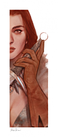 Red Sonja - Vampirella & Red Sonja: Red Sonja Fine Art Print by Ben Oliver