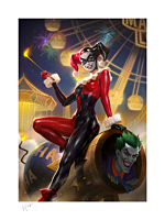 Batman - Harley Quinn & The Joker Fine Art Print by Heonhwa Choe
