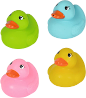 ABC Toys - Bathing Ducks 4-Pack