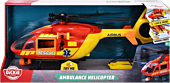 Go Action - Ambulance Helicopter Sound & Light Up Vehicle Replica