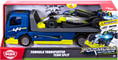 Dickie Toys - Formula Transporter Team Split Vehicle Replica