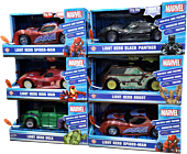Marvel - Hero Vehicle Sound & Light Up Vehicle Replica (Display of 6)