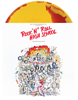 Rock ’N’ Roll High School (1979) - Original Motion Picture Soundtrack LP Vinyl Record (40th Anniversary Limited Edition Yellow & Red Vinyl)