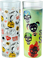 Suicide Squad - Skulls and Pattern Tumbler 2-Pack