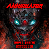 Annihilator - Triple Threat Unplugged LP Vinyl Record (2020 Record Store Day Exclusive Picture Disc)