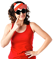 Where’s Waldo? - Wally Sun-Staches Sunglasses (One Size)