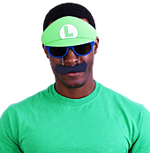 Super Mario - Luigi Mustache Sun-Staches Sunglasses (One Size)