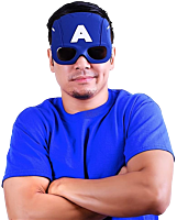 Avengers - Captain America Sun-Staches Sunglasses (One Size)