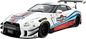 Solido Cars - Nissan GT-R (R35) with Liberty Walk Body Kit 2.0 M 1/18th Scale Die-Cast Vehicle Replica