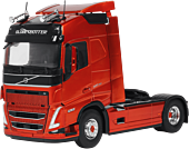 Solido Cars - 2023 Volvo Trucks FH Globetrotter XL (Red) 1/24th Scale Die-Cast Vehicle Replica