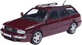 Solido Cars - Audi Avant RS2 Ruby Red (1995) 1/43 Scale Die-Cast Vehicle Replica