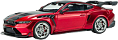 Solido Cars - 2025 Ford Mustang GTD (Red) 1/43 Scale Die-Cast Vehicle Replica