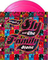 Sly & The Family Stone - The Best Of Sly & The Family Stone 2xLP Vinyl Record (Translucent Pink Coloured Vinyl)