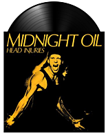 Midnight Oil - Head Injuries LP Vinyl Record