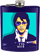 Elvis Presley - Elvis Stainless Steel Hip Flask