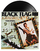 Black Flag - Annihilate This Week EP Vinyl Record